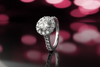 Tigerbay Jewels Giselle 0.50Ct Diamond Centre Halo 011 Total Diamond Weight 1.16ct)